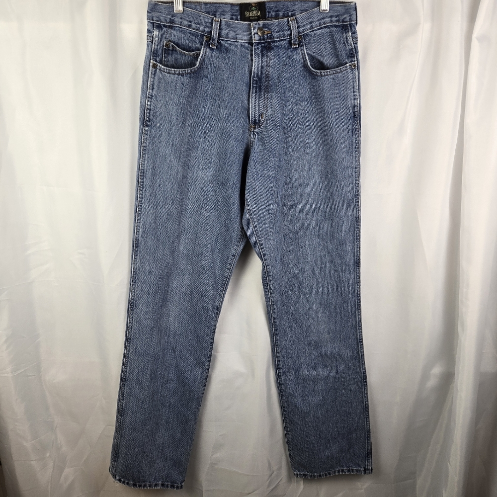 Vintage Red Head Mens Relaxed Fit Blue Denim Jeans Size 32x36